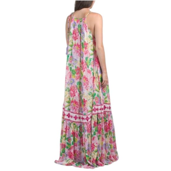 MISS JUNE Floral Maxi Dress - Picture 2 of 5